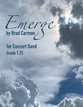 Emerge Concert Band sheet music cover